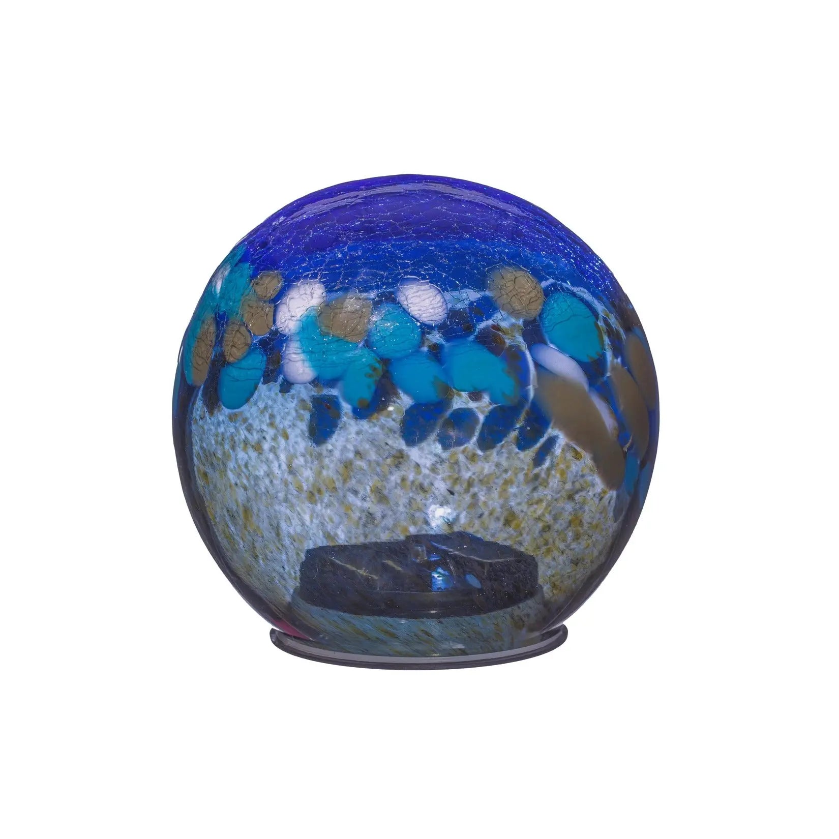 Glass Art Solar LED Orb - 10