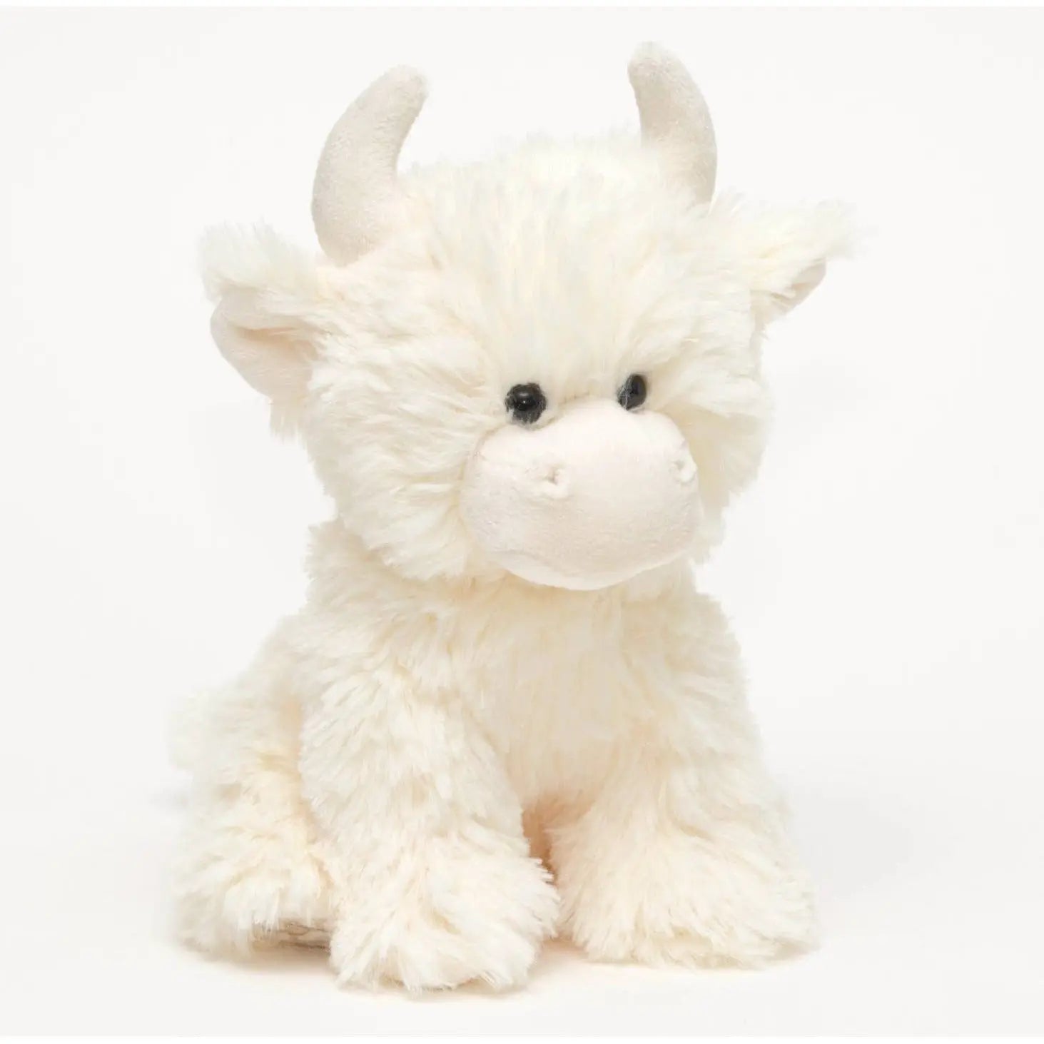 Highland Cow Small Cream Soft Plush Toy  - 20cm #SofterThanASoftThing - CE/UKCA Jomanda #SofterThanASoftThing