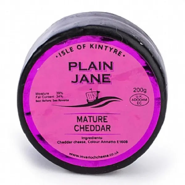 Isle of Kintyre Mature Cheddar Cheese - Plain Jane Spirit Journeys