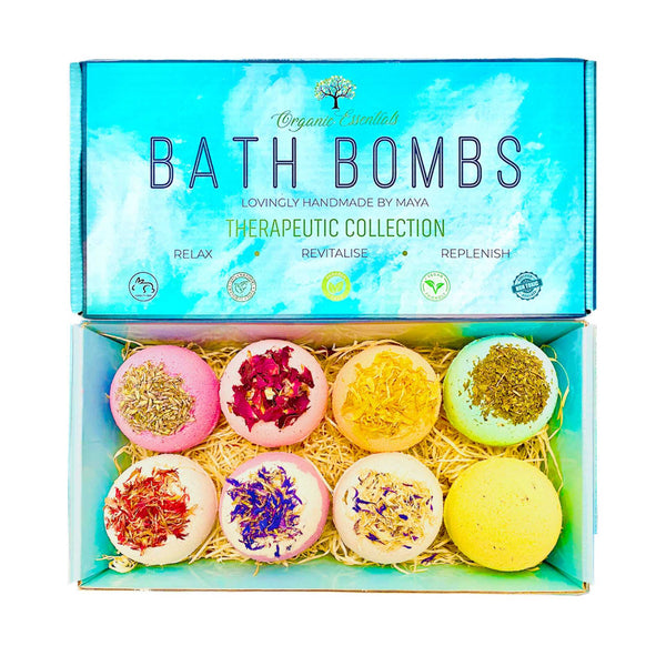 Luxury Therapeutic Natural Bath Bomb Gift Set Spirit Journeys