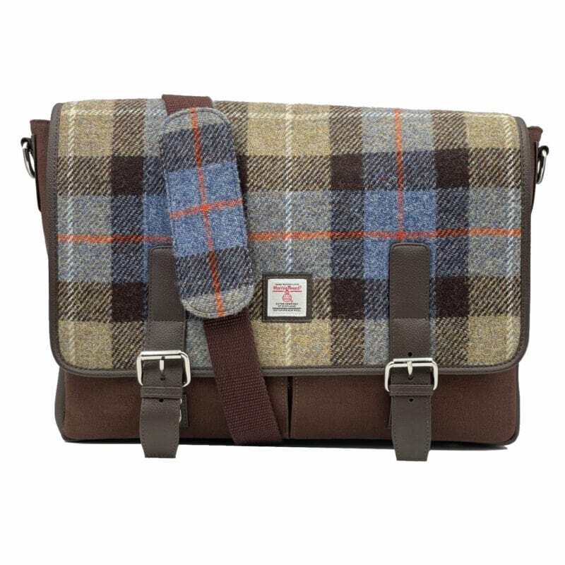 Harris Tweed Messenger Bag - Spirit Journeys