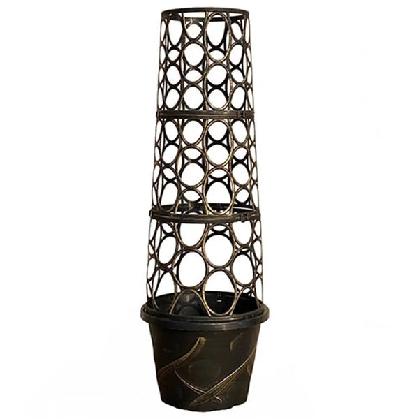 Pot and Stylish Tower Frame You Garden