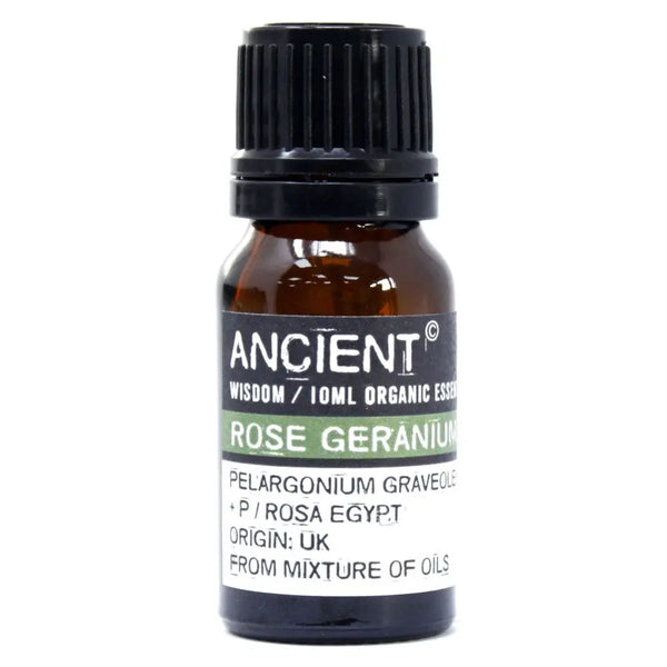 Rose Geranium Organic Essential Oil 10ml Ancient Wisdom
