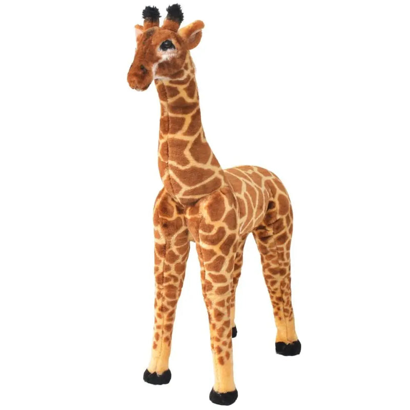 Standing Animal Toy Plush vidaXL