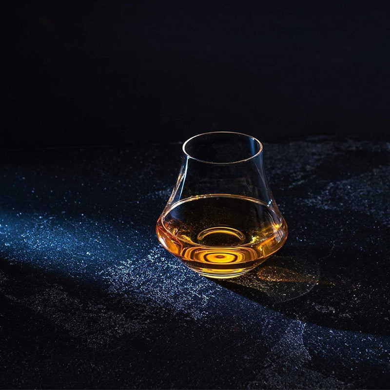 Whiskey Stones & Crystal Nosing Tasting Glass Gift Set Spirit Journeys