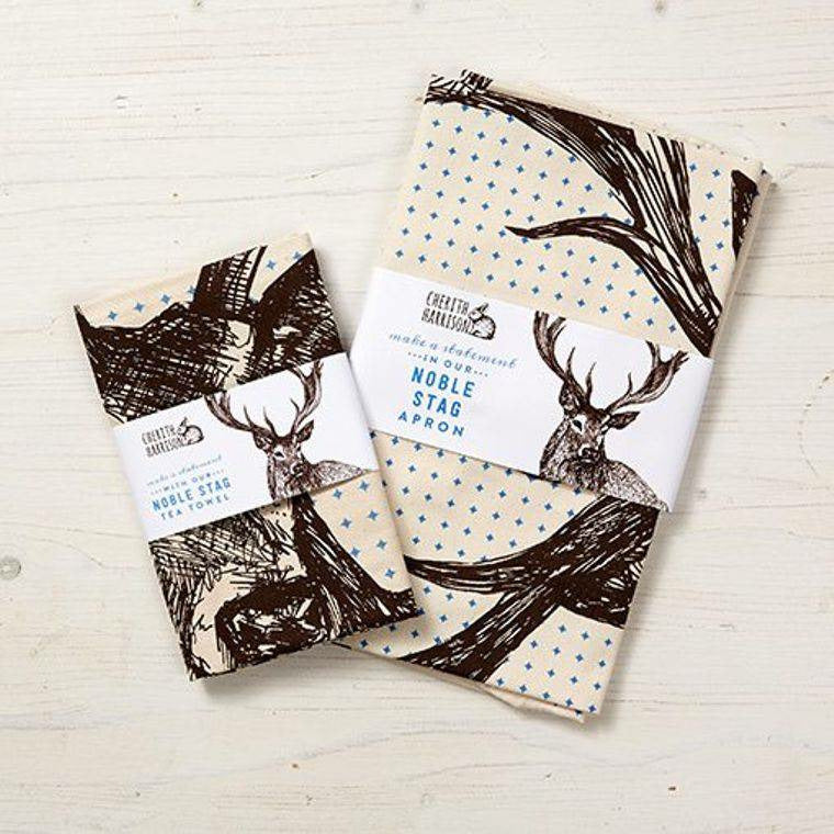 Noble Stag Tea Towel - Spirit Journeys