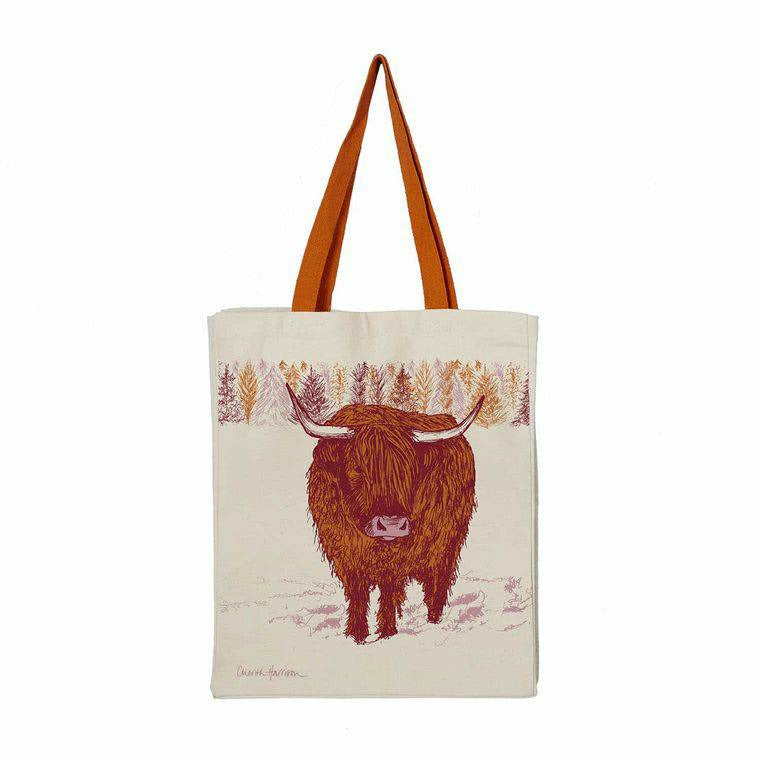 Trusty Highland Cow Tote Bag - Spirit Journeys