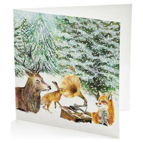 Winter Woodland Christmas Card - Spirit Journeys