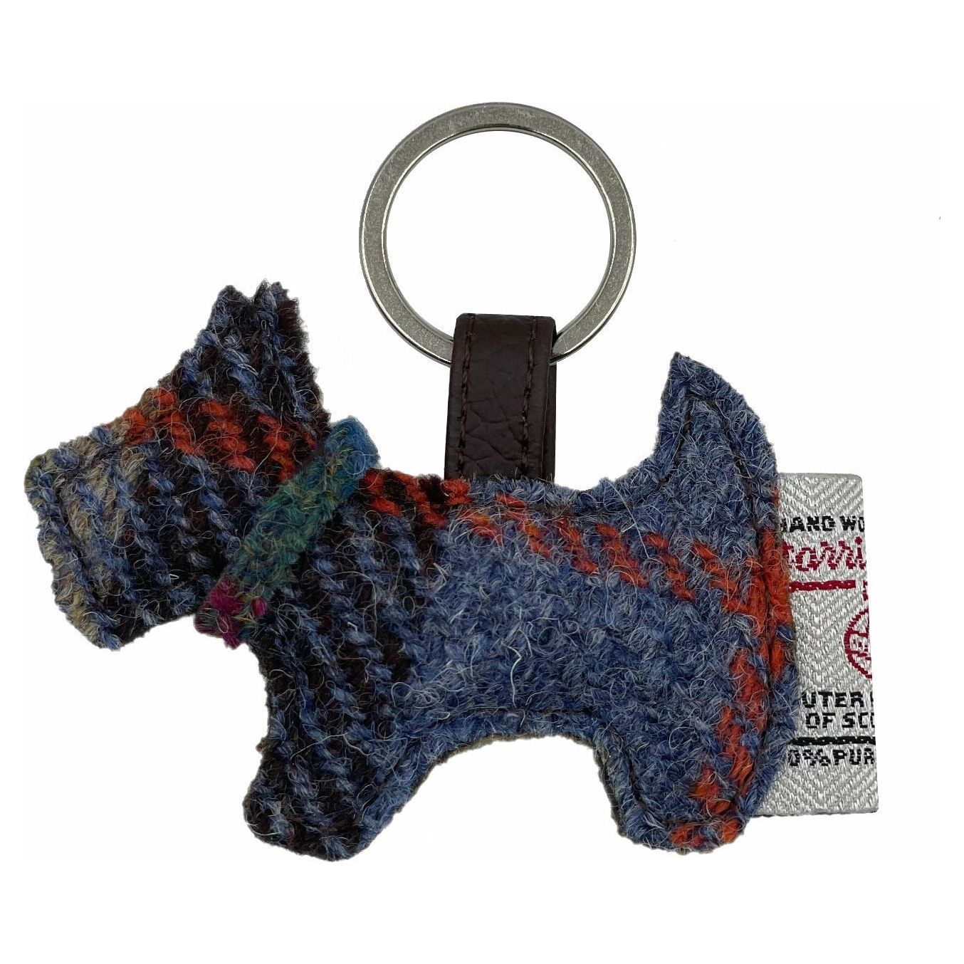 Harris Tweed Dog Key Ring - Spirit Journeys