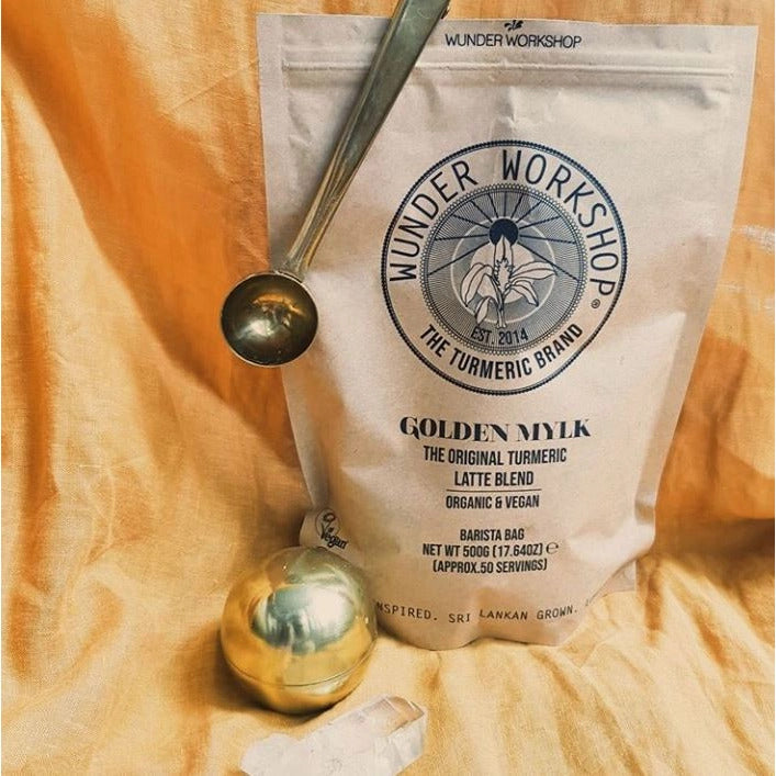 Golden Mylk Barista - turmeric latte mix (500g - Spirit Journeys