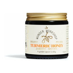 Golden Turmeric Honey - organic honey & spice blend (120g) - Alchemy - Spirit Journeys