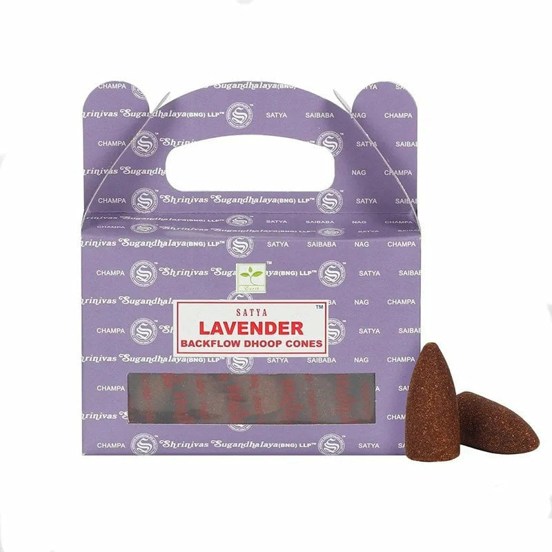 Lavendar Backflow Incense Cones - Spirit Journeys