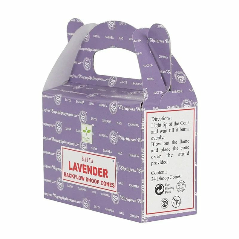 Lavendar Backflow Incense Cones - Spirit Journeys