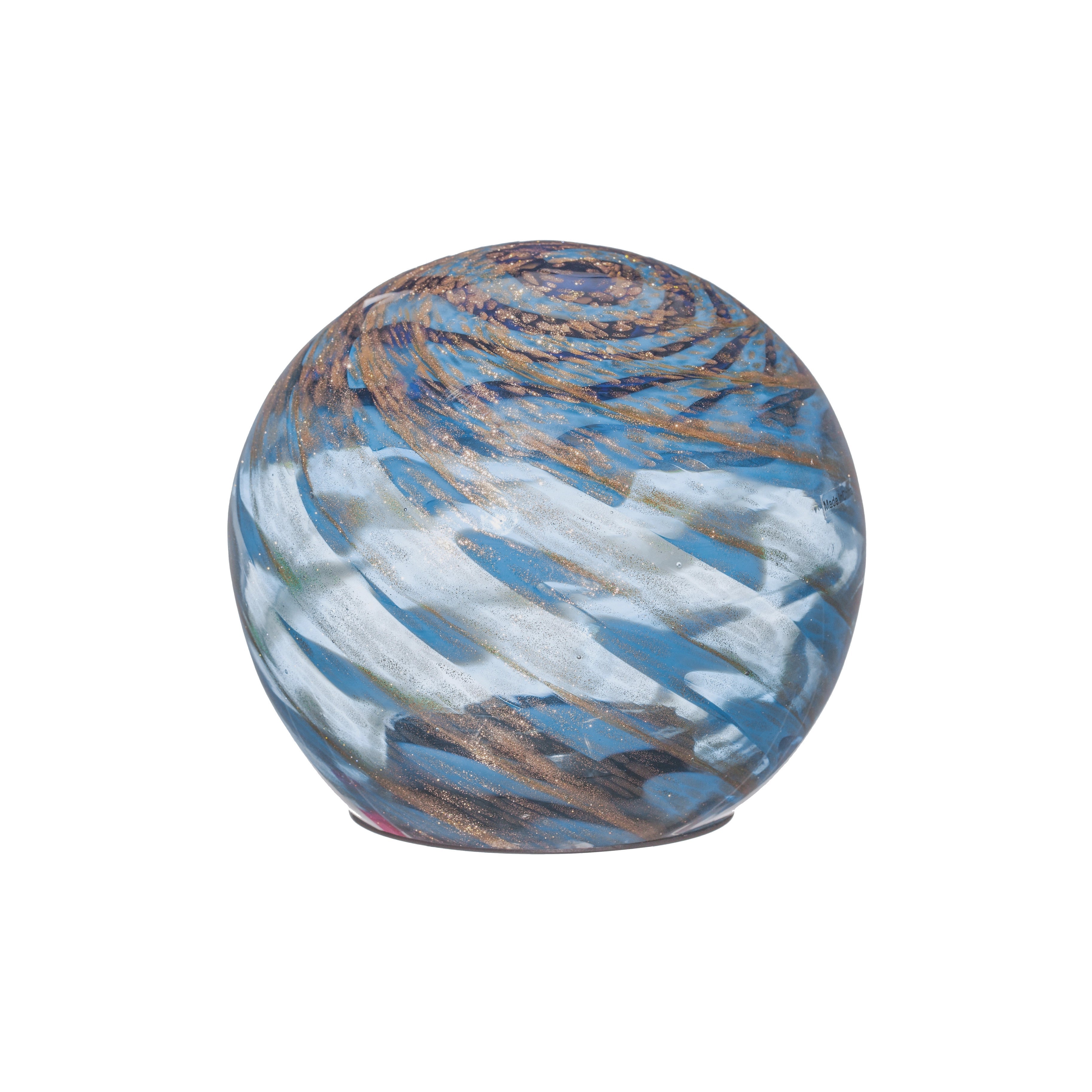 Glass Art Solar LED Orb - 5