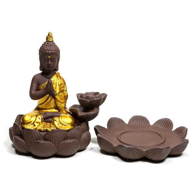 Buddha Backflow incence burner - Spirit Journeys