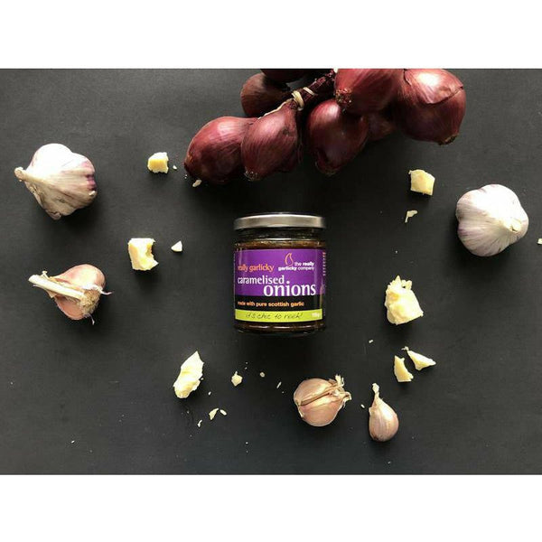 Caramelised Onions with Scottish Garlic - Spirit Journeys