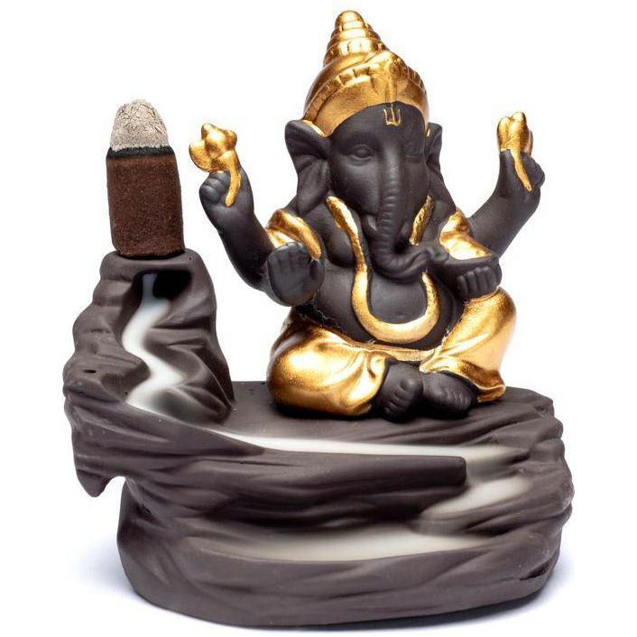 Ganesh Backflow Incense Burner - Spirit Journeys