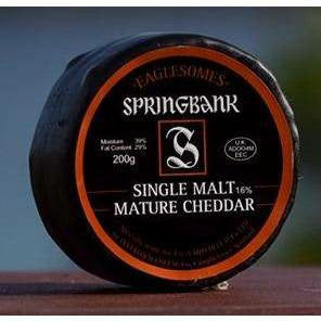 Isle of Kintyre Truckle Springbank Single Malt Mature Cheddar Cheese - Spirit Journeys