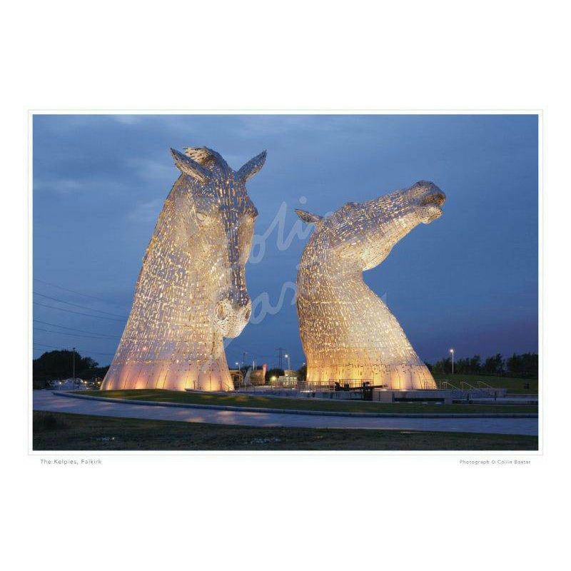 Kelpies, Falkirk Print - Spirit Journeys
