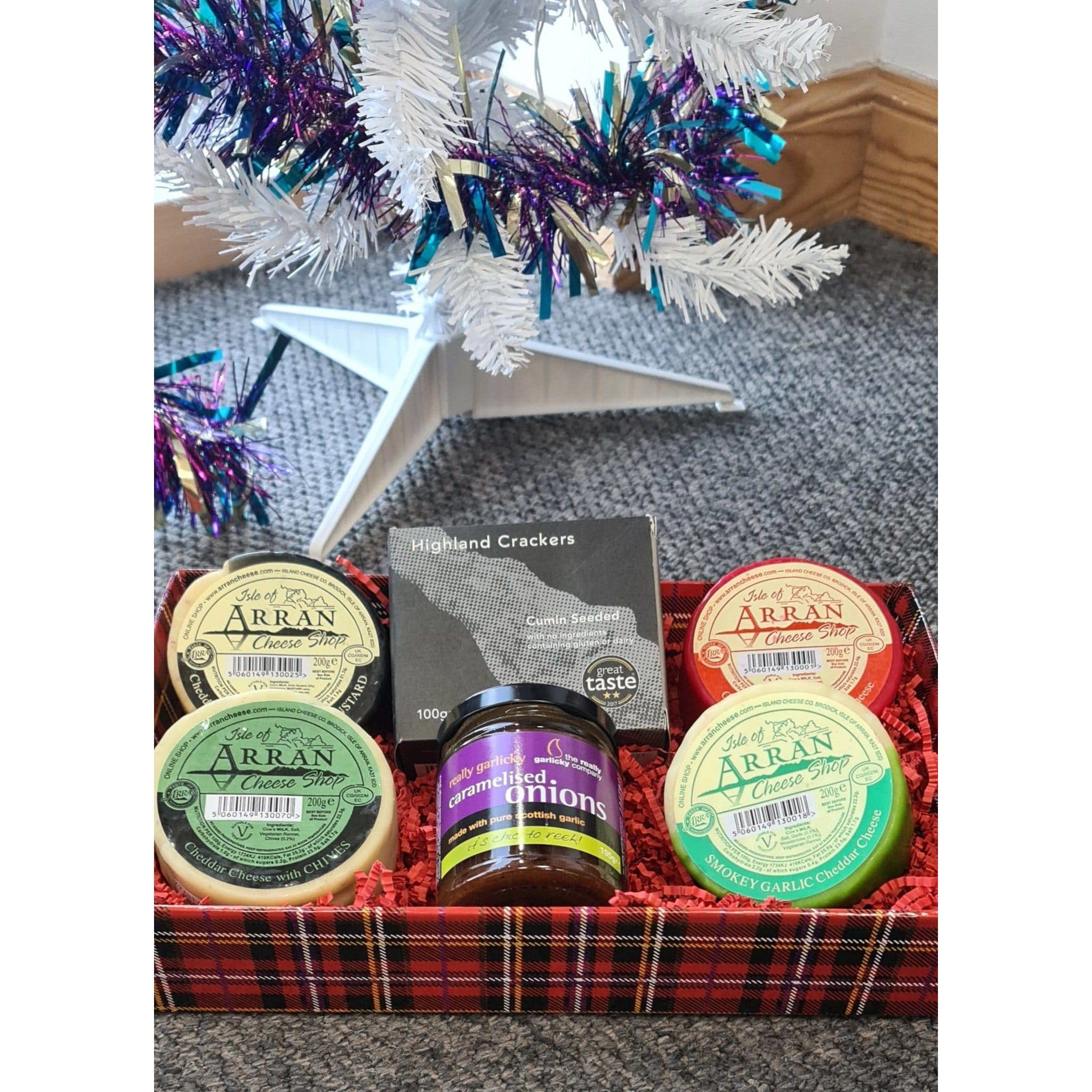 Scottish Cheese Hamper-Arran Cheese Hamper - Spirit Journeys