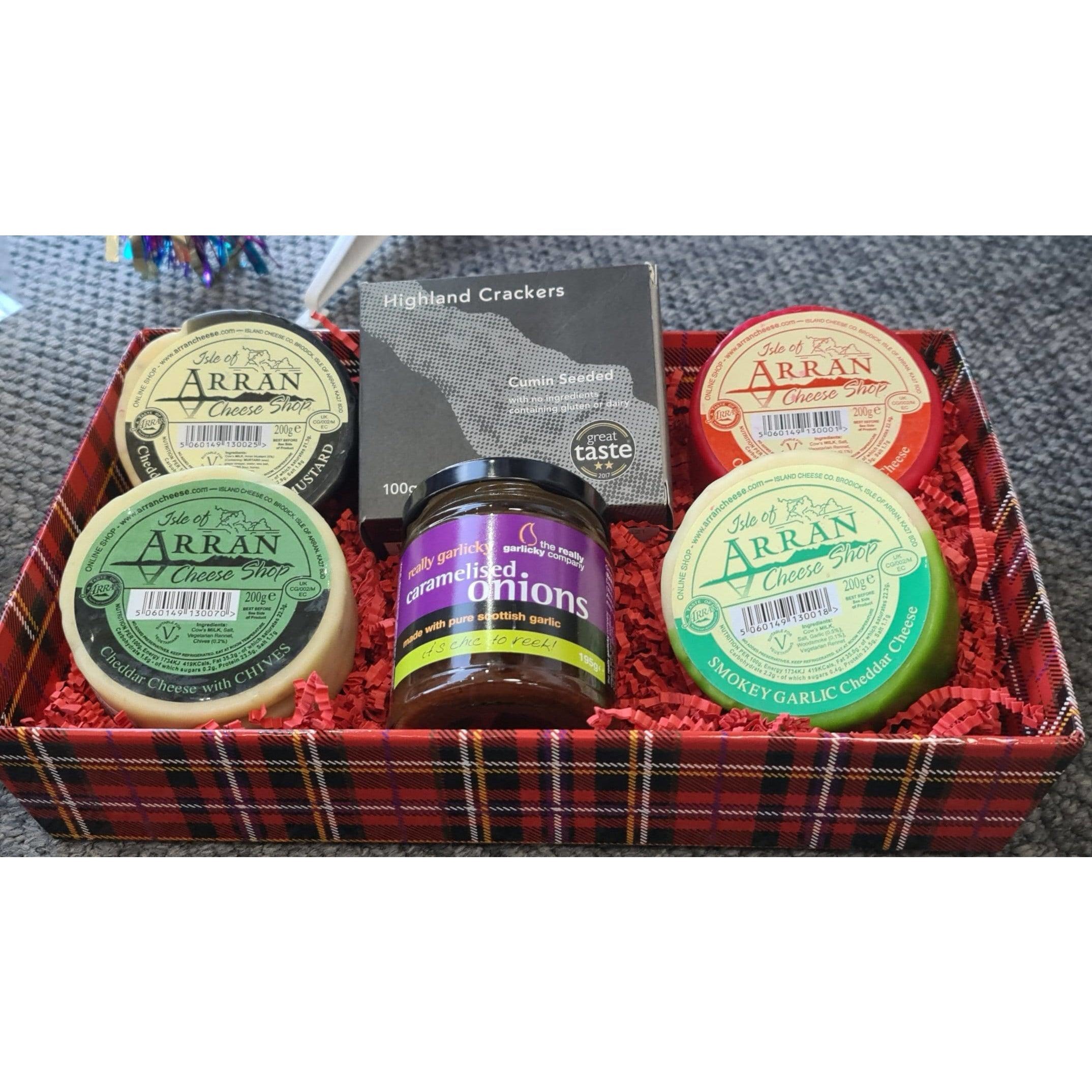 Scottish Cheese Hamper-Arran Cheese Hamper - Spirit Journeys