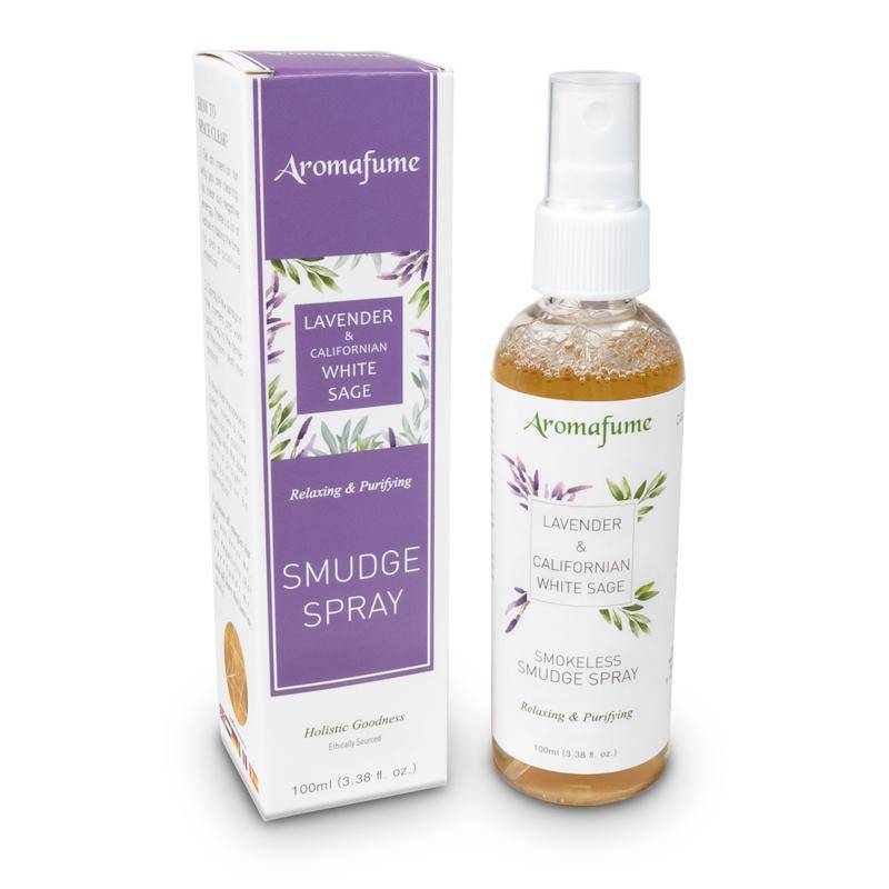 Natural smudge spray white sage & lavender - Spirit Journeys