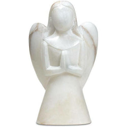 White Soapstone Angel - Spirit Journeys