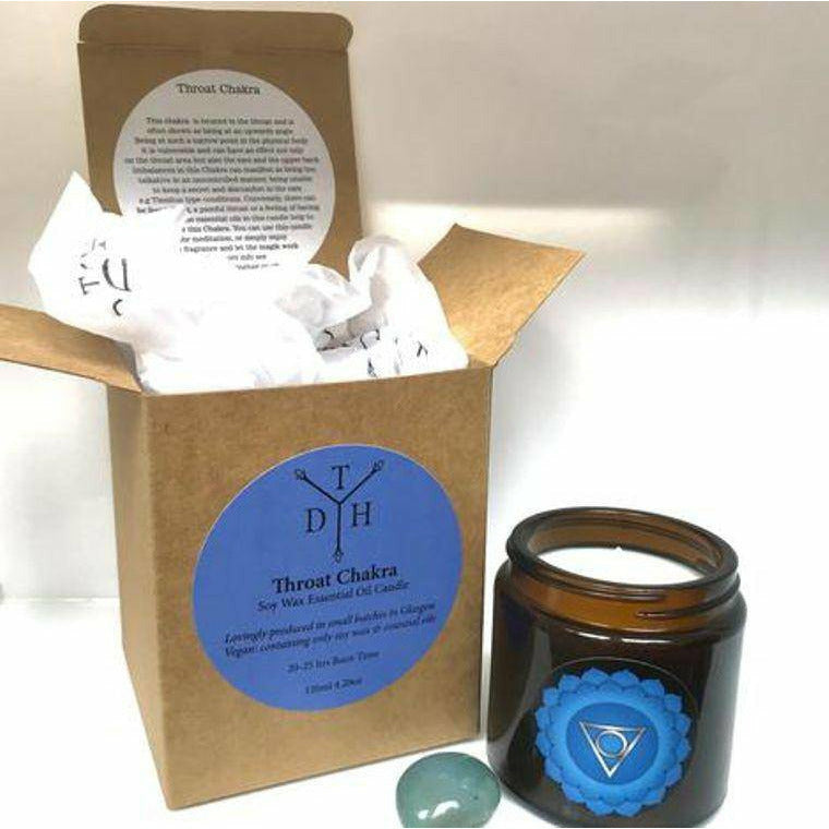 Throat Chakra Candle - Spirit Journeys