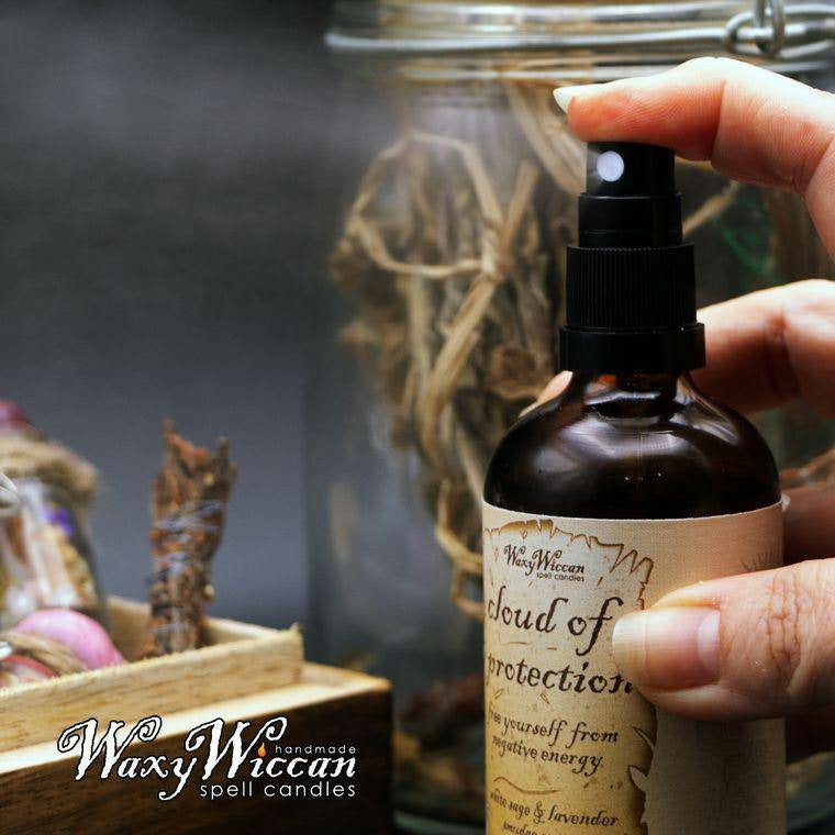 Cloud of protection - white sage and lavender room spray - Spirit Journeys