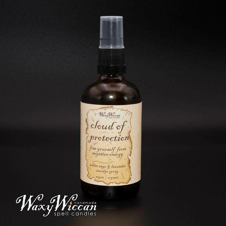 Cloud of protection - white sage and lavender room spray - Spirit Journeys