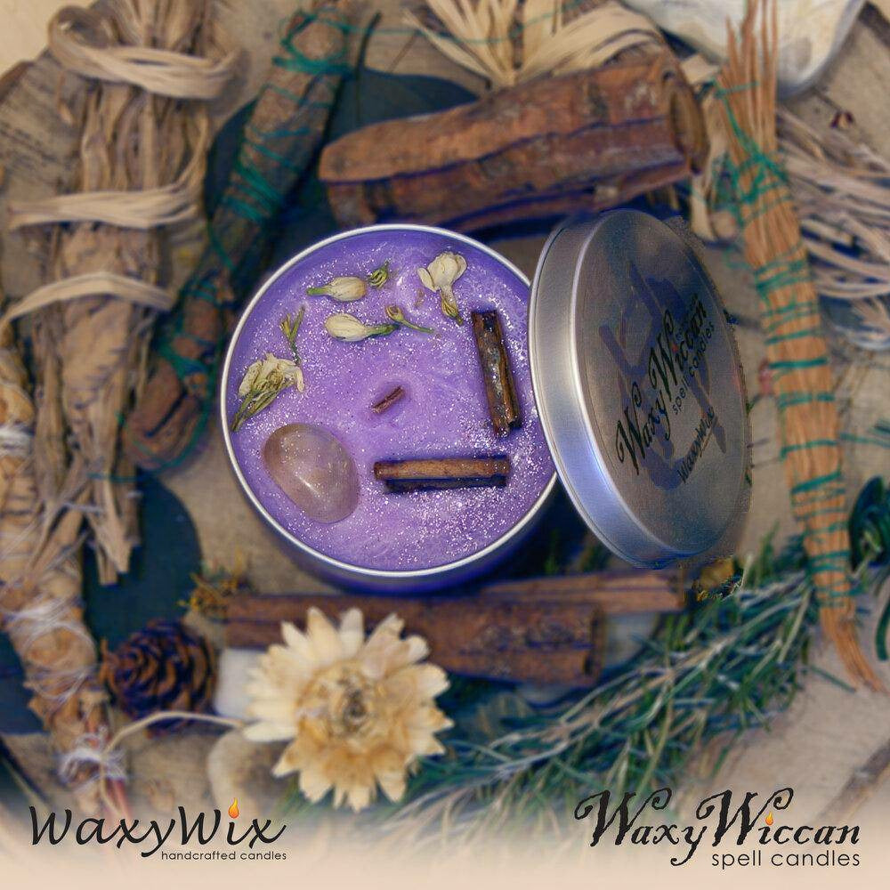 Wiccan Spell candle - Spirit Journeys